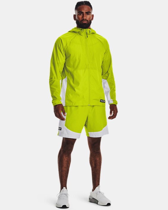 Men's UA RUSH™ Woven Cargo Shorts, Green, pdpMainDesktop image number 2